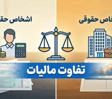 تفاوت مالیات اشخاص حقیقی و حقوقی