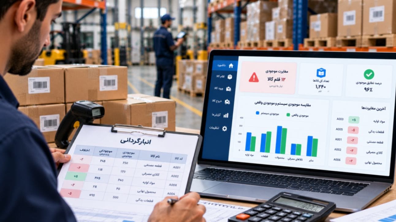نرم افزار انبارداری چگونه خطاهای موجودی و هزینه‌های انبار را کاهش می‌دهد؟